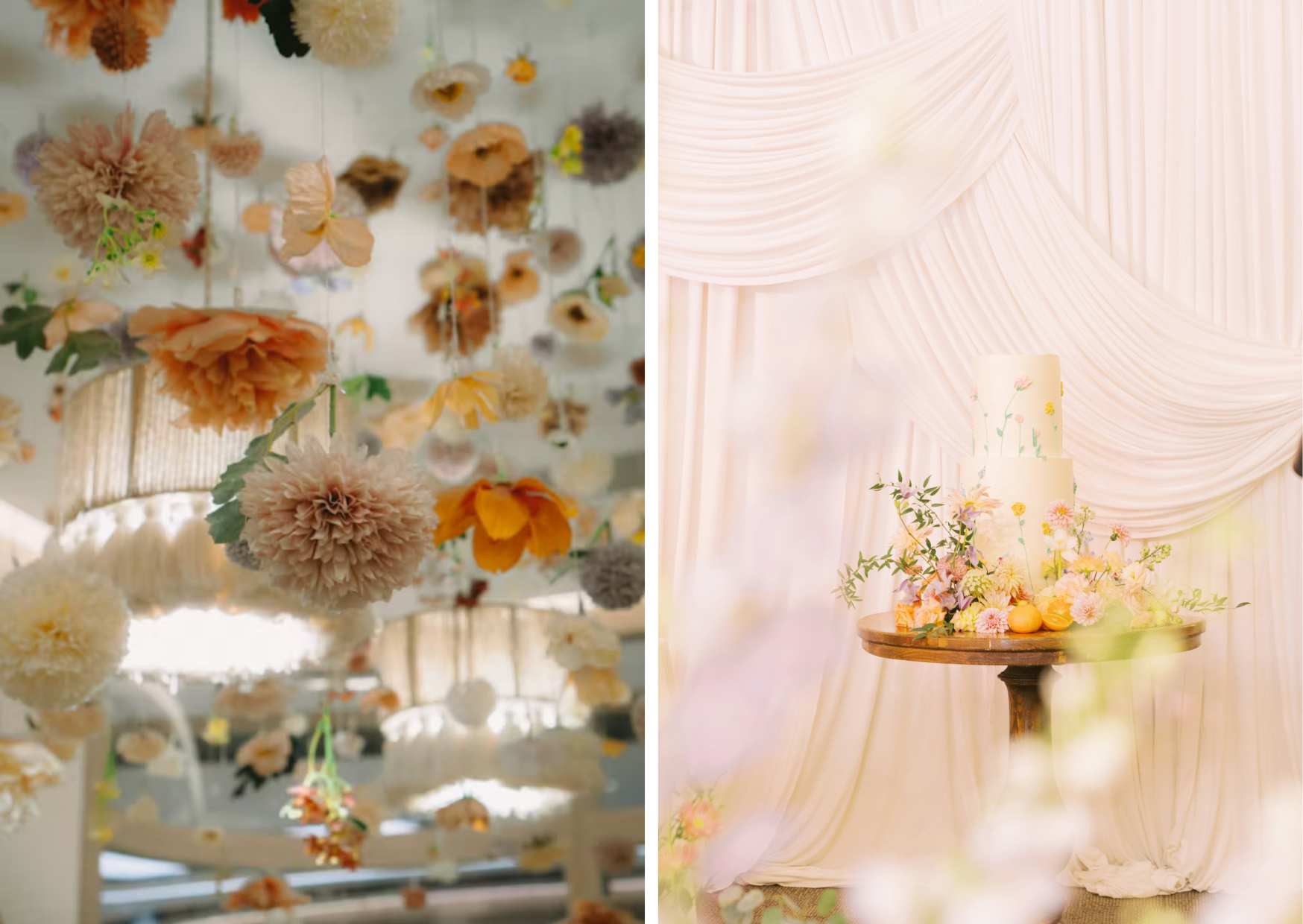 Tendances mariages 2026 - mouvement et fleurs